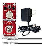 AxcessAbles TUBE EXCITER Overdrive/Distortion Guitar Pedal Bundle - Includes Power Supply and Cable