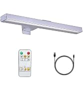 MIOBLUE Wireless Picture Lights with Remote, Metal 16in Recgargeable Battery Painting Light Displ...