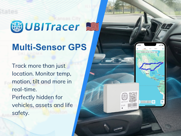 Track more than just location. Motion temp, motion, tilt and more in real-time.