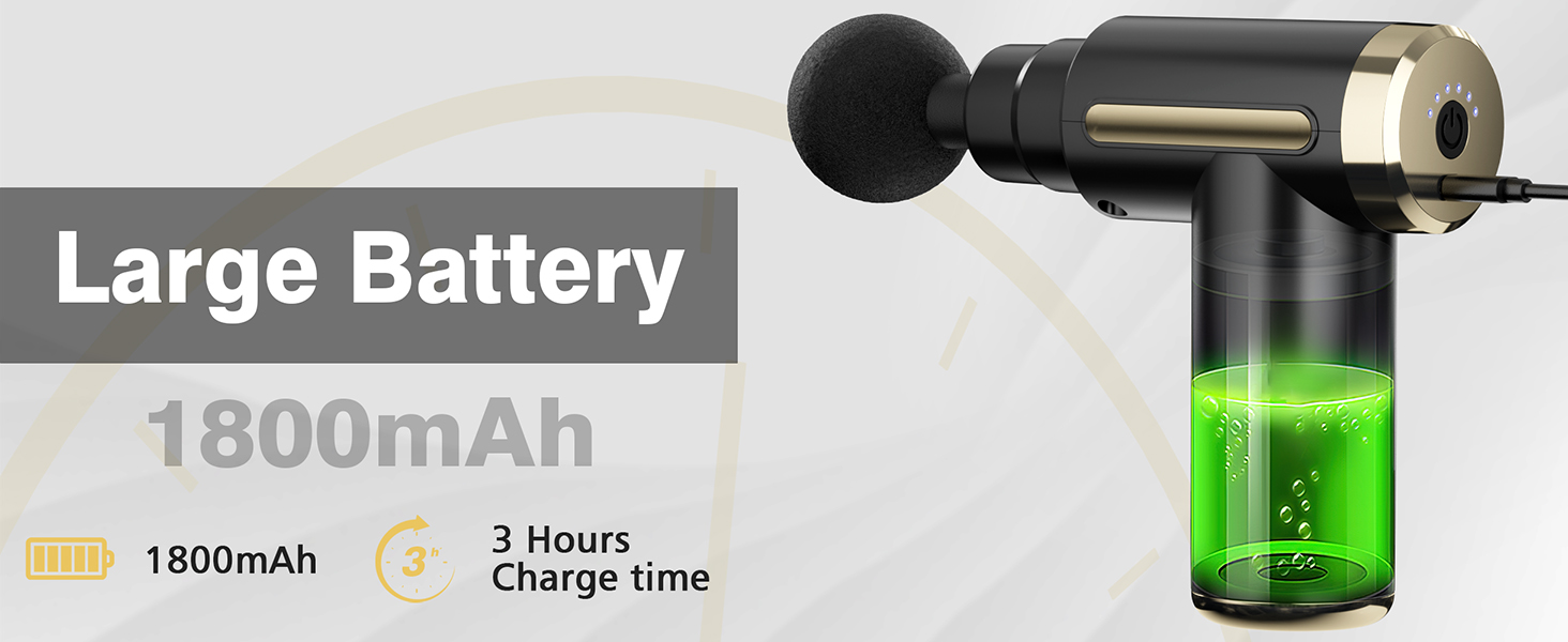 Massage Gun Deep Tissue Back Massage for Athletes for Pain Relief Percussion Massage 4 Massage Head