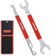 TOOLEAGUE 2Pcs Fan Clutch Wrench Set,32mm &amp; 36mm Wrenches,Fan Clutch Removal Tool Kit,Compatible ...