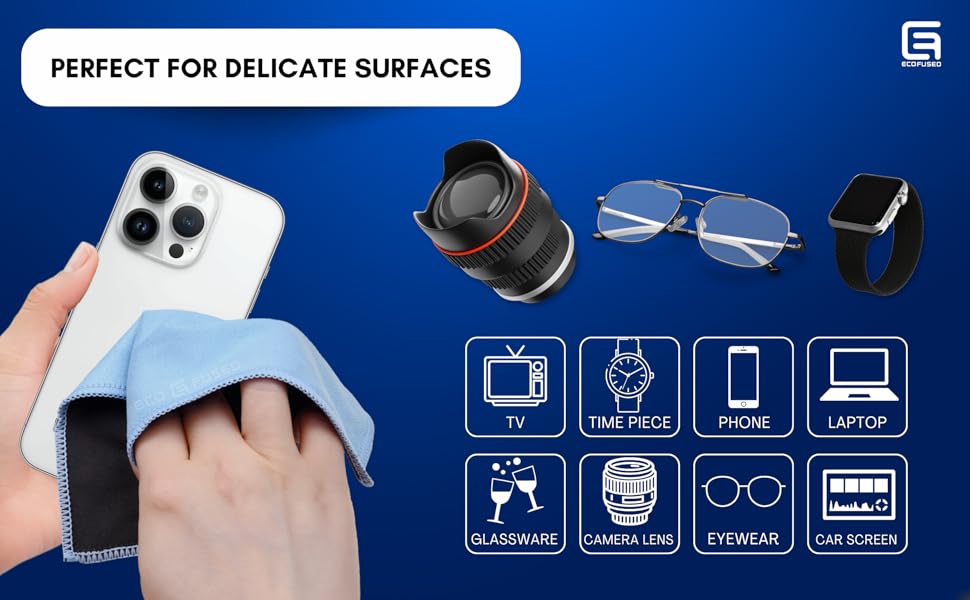 cloth cleaning microfiber screen cleaner lens camera