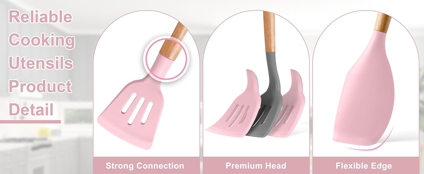 silicone kitchen utensils