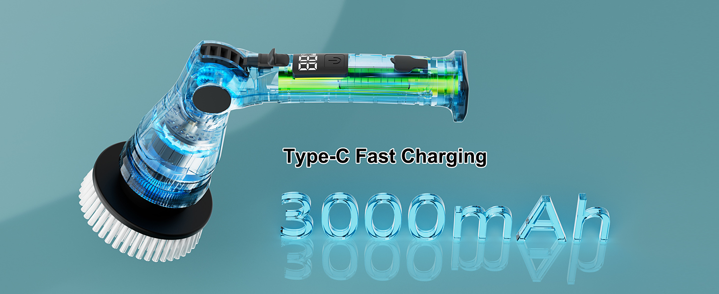 bathroom scrubber electric