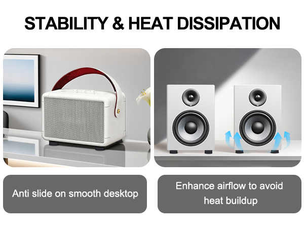 non slip speaker feet