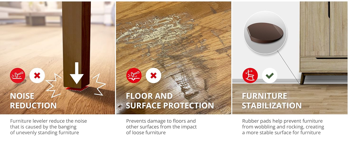 wobble wedges for tables