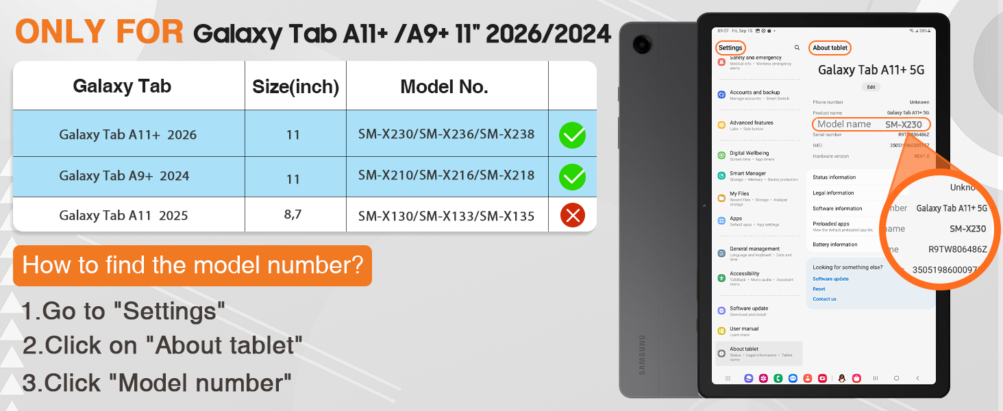 galaxy tab a11 plus case