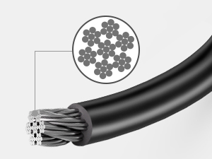 vinyl coated wire