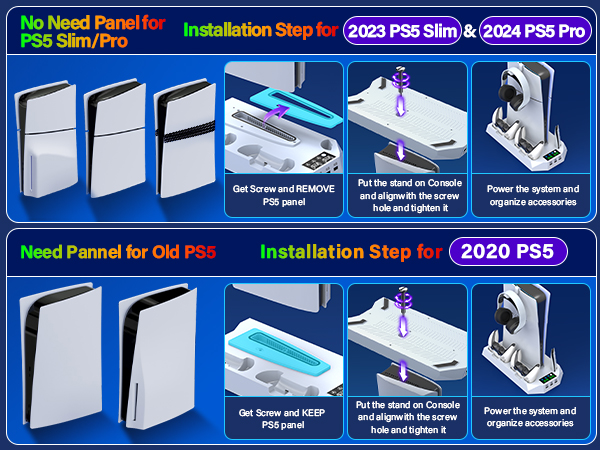 ps5 cooling base station