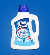 Lysol Disinfectant Laundry Sanitizer &amp; Scent Booster, Laundry Detergent Additive, Color Safe Blea...