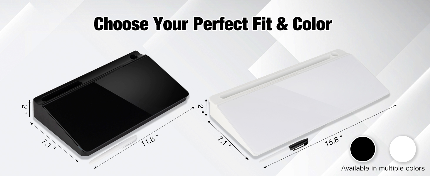 dry erase board with calculator