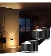 Briignite Night Light Projector, LED Night Lights Plug into Wall, 180° Rotating Night Light for K...