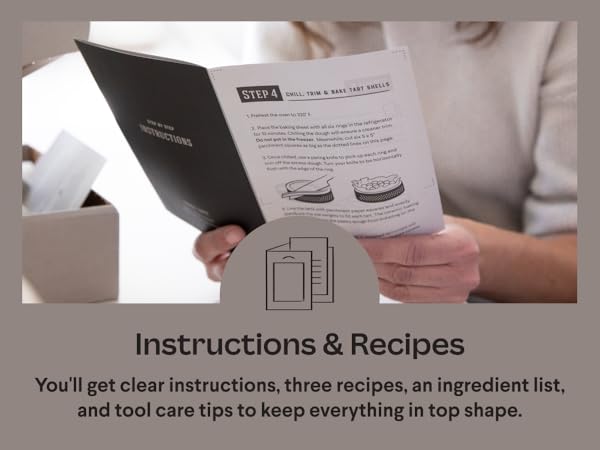Instructions and Recipes