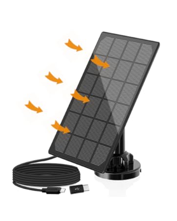 solar panel for camera