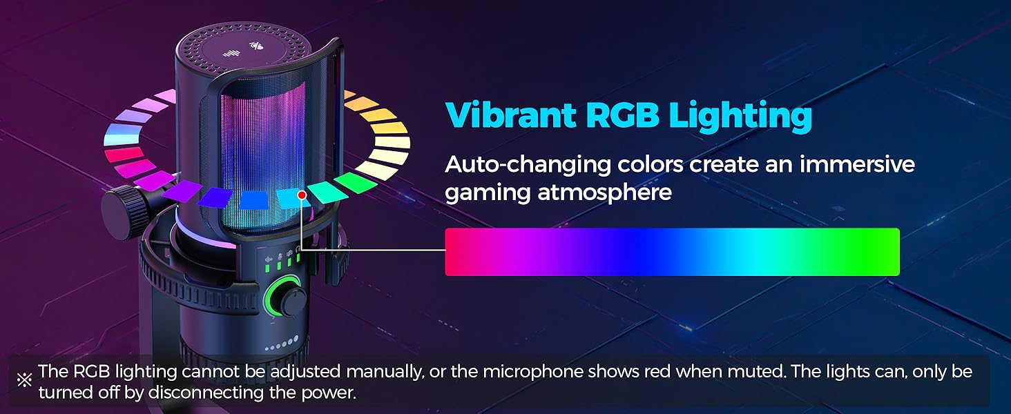 Vibrant RCB Lighting