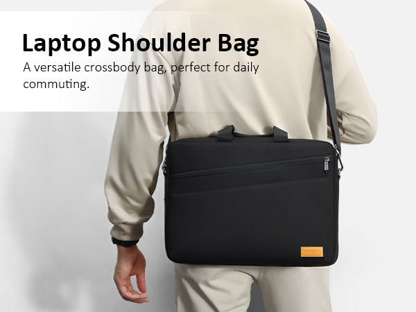black laptop bag