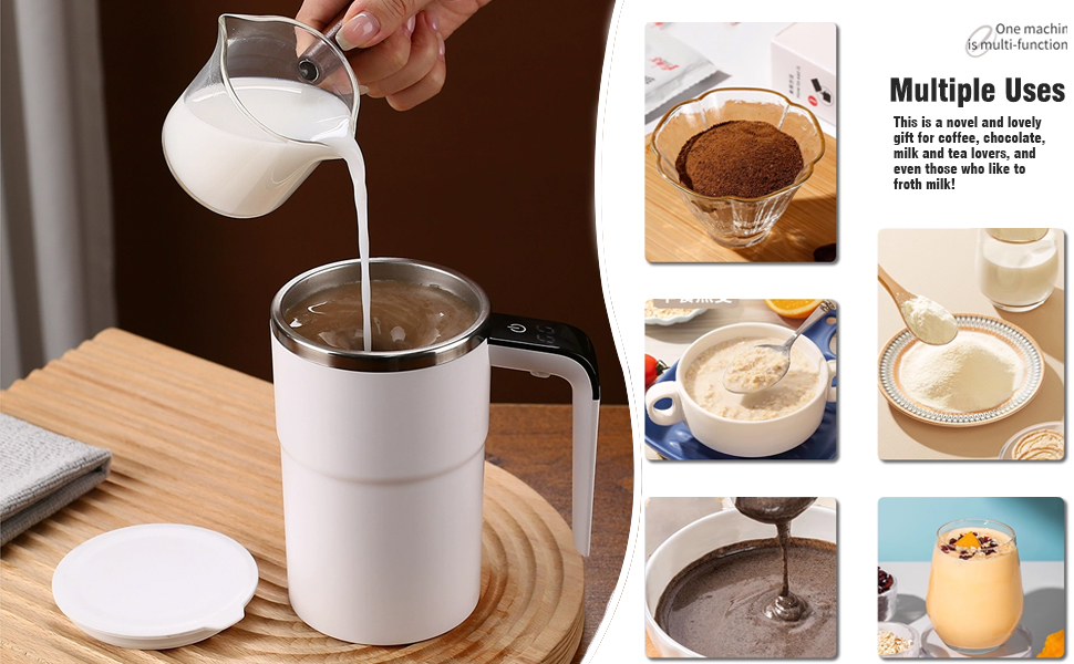 Self-stirring Coffee Mug
