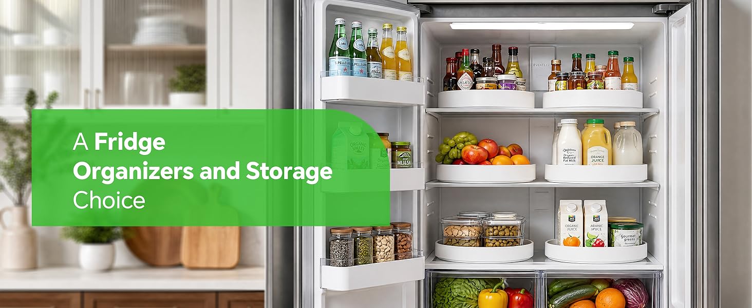 A Fridge Organizers and Storage Choice