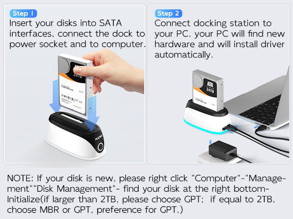 2.5 3.5 inch sata hard drive hdd ssd docking station sata hard disk enclosure