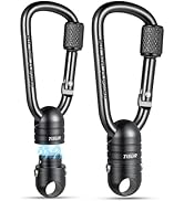 TISUR Magnetic Quick Release Keychain,Magnet Carabiner Clip Key Holder, Detachable Key Chain Ring...