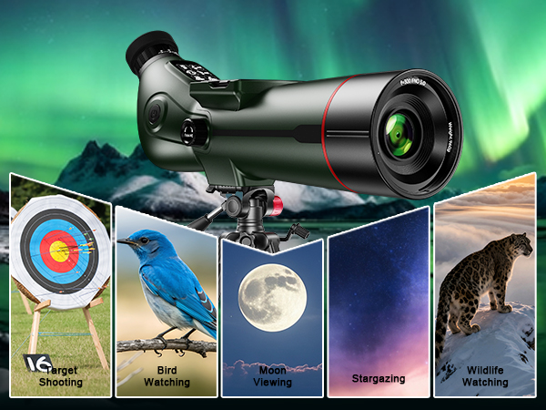 Telescope for Adults &amp;amp; Kids, 70mm AperturePortable Refractor Telescopes for Astronomy Beginners
