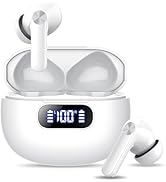 Wireless Earbuds, Bluetooth 5.3 Headphones LED Power Display, 2025 New Wireless Earphones, 4 ENC ...