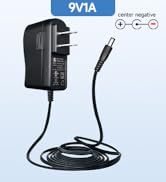 ANLINK 9V 1A/1000mA Power Supply Adapter with 10ft/3M Long Cord, AC 100-240V to DC 9V 1A 9W Switc...