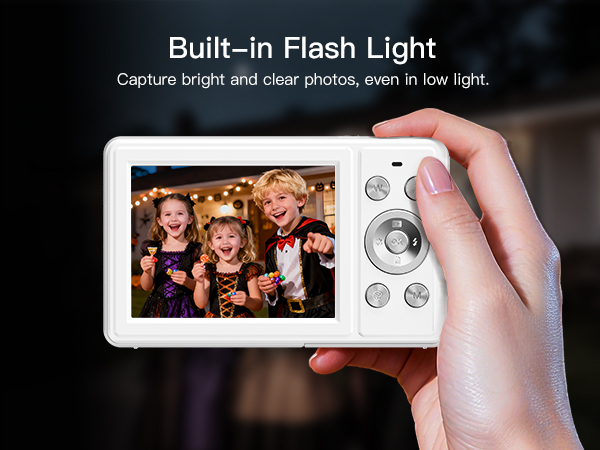 Built-in Flash Light