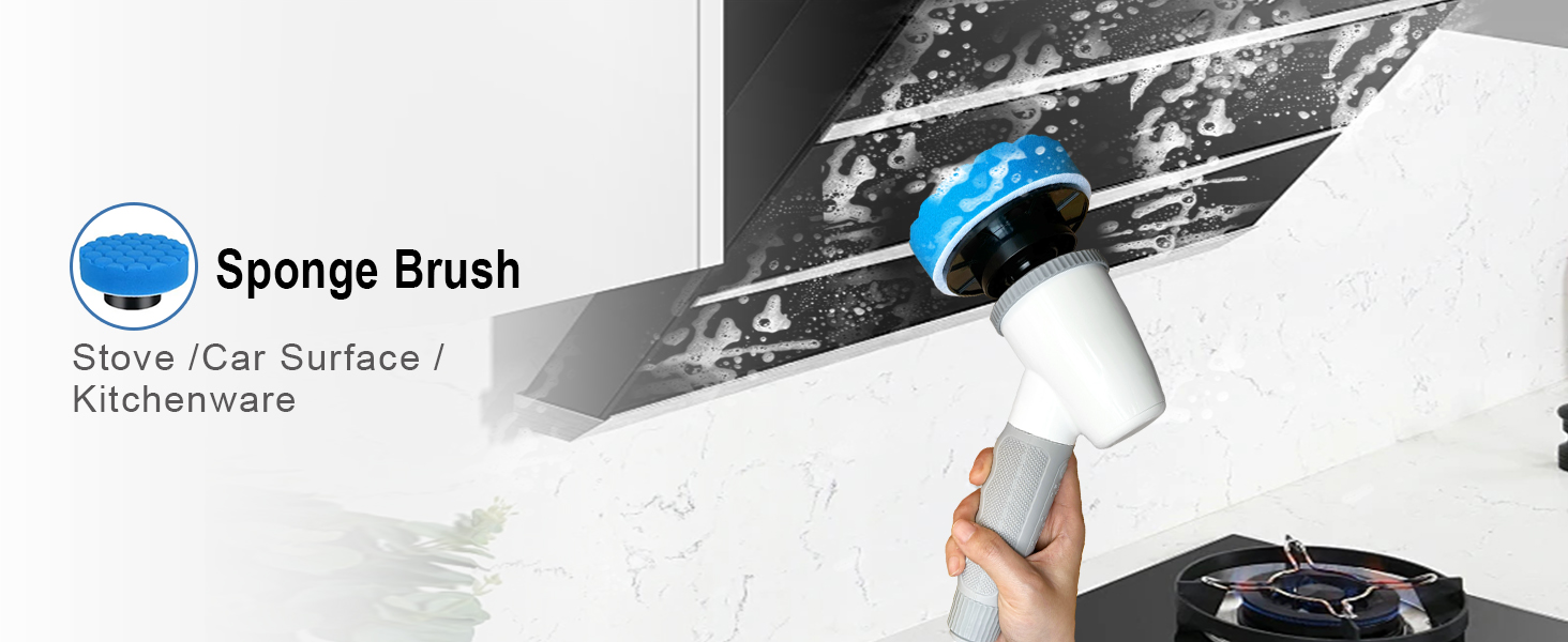 shower scrubber for cleaning