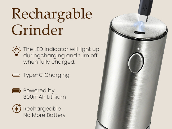 electric pepper grinder