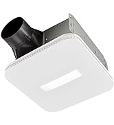 Broan-NuTone AE110LK Flex Bathroom Exhaust Ventilation Fan with LED Light, ENERGY STAR Certified,...