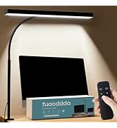 LED Desk Lamp for Office Home, Eye- caring Lamp with 10 Meter Remote Control Function, 5 Modes 10...