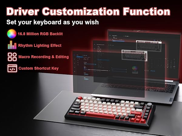 Y75 Wireless Mechanical Keyboard