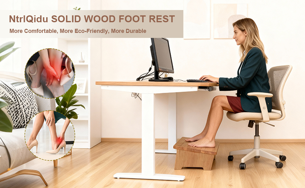 foot rest for under desk at work