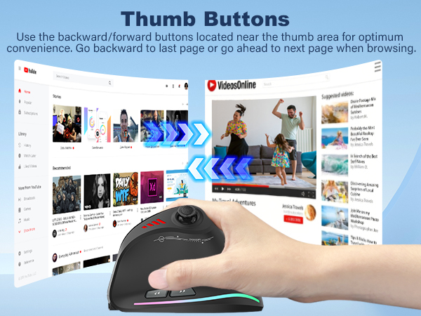 Thumb Buttons