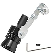 YIUIY Universal Turbo Sound Pipe Whistle Muffler Sounder Simulator Tailpipe Noise Sound Enhancer ...