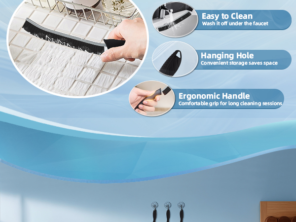 Hard Bristle Crevice Cleaning Brush