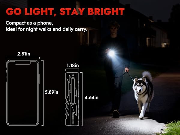 portable flashlight