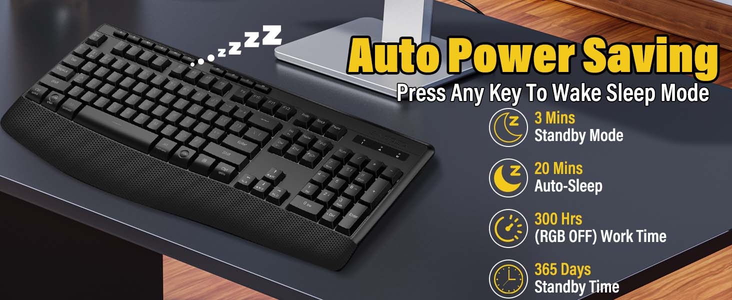 Premium Wireless RGB Keyboard