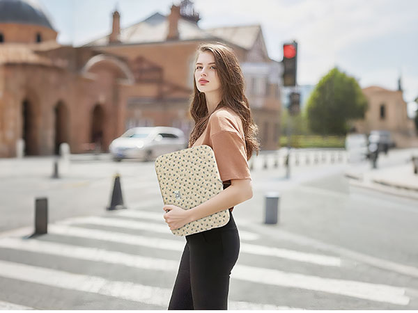 floral laptop case for women