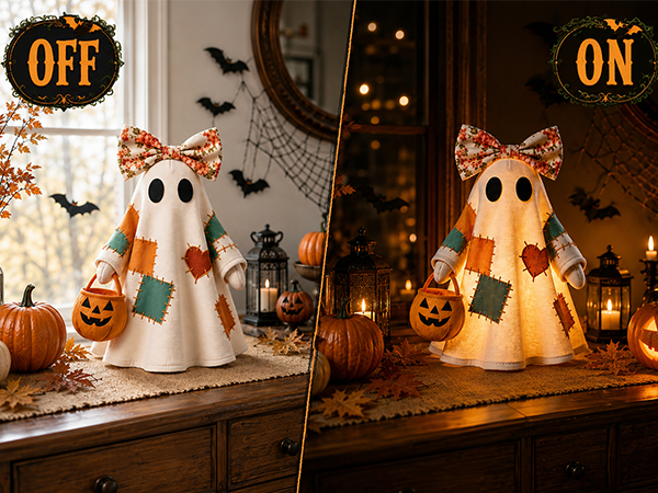 CUTE BY DAY, GLOWS AT NIGHT: Two charming looks in one