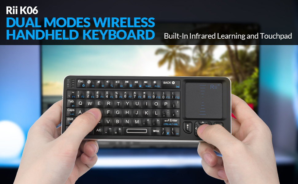 Rii Bluetooth keyboard wireless keyboard