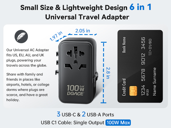 travel plug adapter