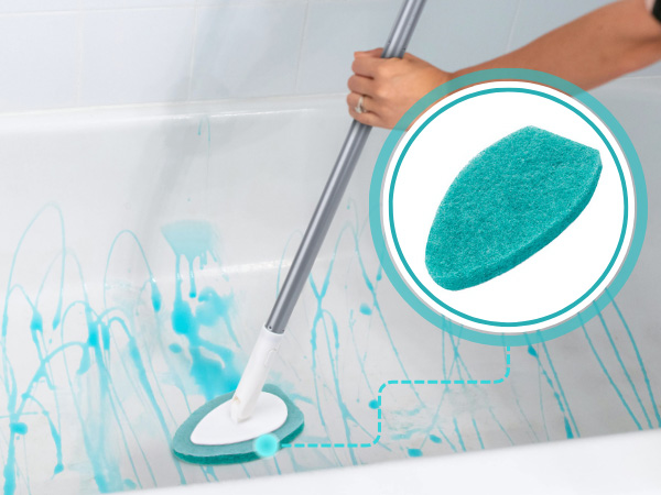 scrub brush with long handle