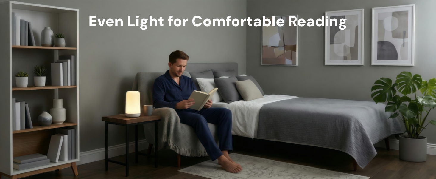 Even Light for Comfortable Reading