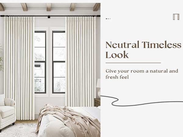 blackout linen curtain