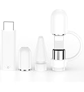 Pencil Adapter for iPad 10th, Pencil Charger Adapter for Apple Pencil 1st Generation Paring for i...