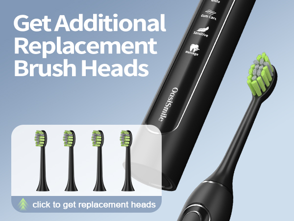 Get Additional Replacement Brush Heads