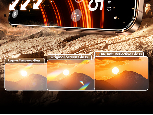 Anti-Glare Screen Protector for iPhone 16 Pro Max
