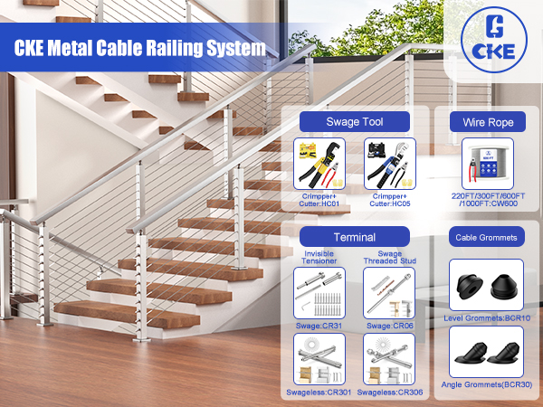 CKE Metal Cable Railing System